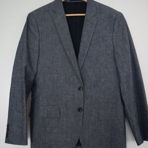 J. Crew Blue Chambray Suit